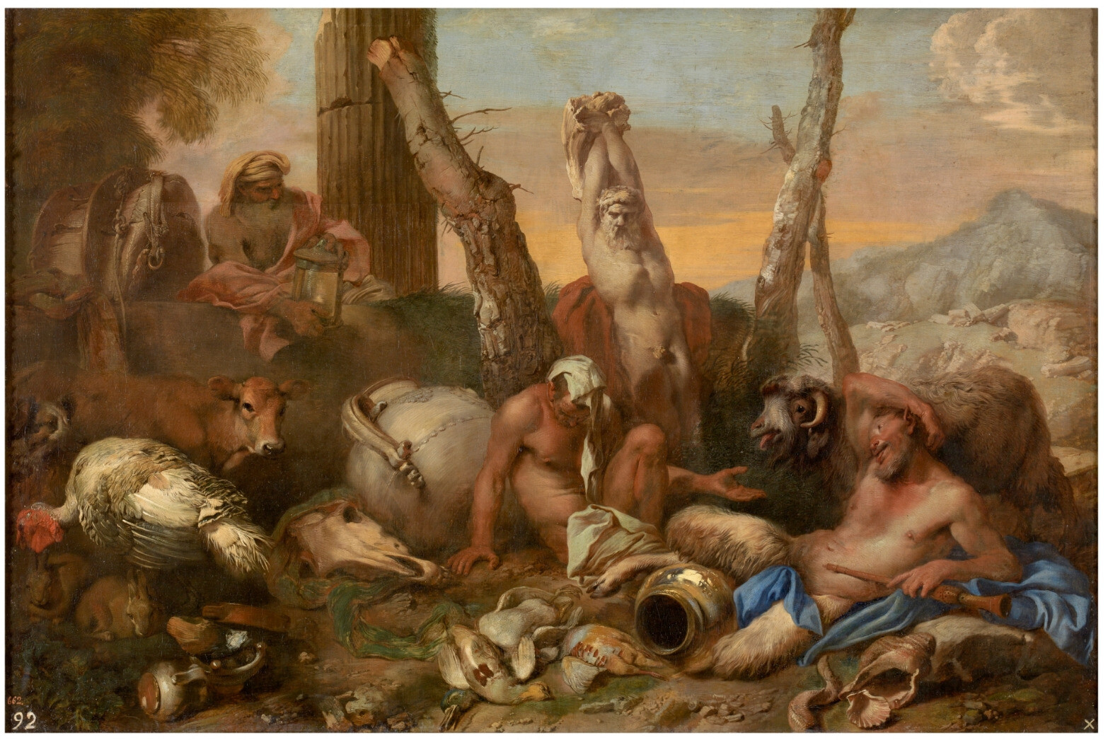 Diogenes searching for a Man